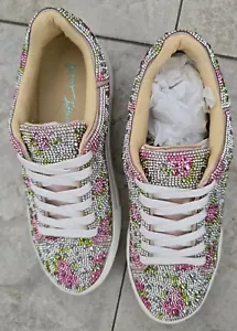 Betsey Johnson SB SIDNY Rhinestone Sneakers Shoes Women's Size 7M - Brand NEW - Picture 1 of 7