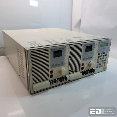 Chroma 6314 DC Electronic Load Mainframe w/ 63106 x2 Modules - Image 1 of 4