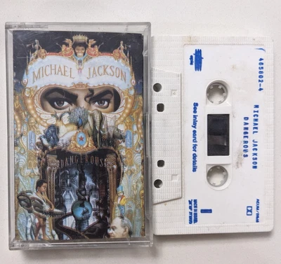 MICHAEL JACKSON Dangerous  RARE   ISRAELI CASSETTE - Image 1 of 2