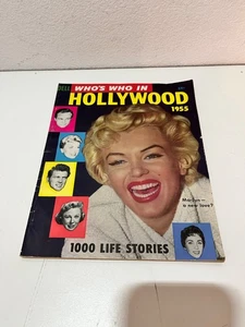 WHO'S WHO IN HOLLYWOOD MAGAZINE 1955 MARILYN MONROE Brando Hudson Hepburn - Picture 1 of 17
