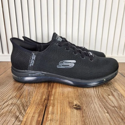 Туфли-слипоны женские Skechers Work Skech-Air размер 8,5 черные нескользящие 108229 - Изображение 1 из 4