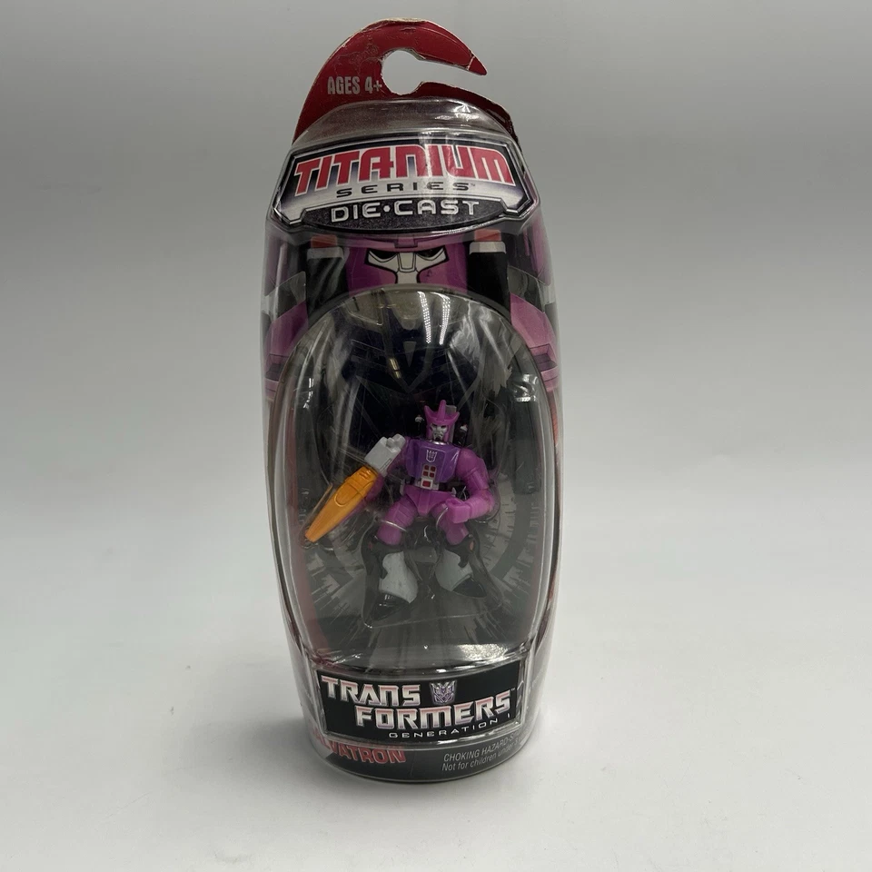 Figura de acción Transformers Titanium Series Die Cast GALVATRON Decepticon Foto 1 de 4