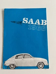 Saab Car Aircraft Electronics Safety Quality Company Publicity Brochure 1966 - Picture 1 of 3