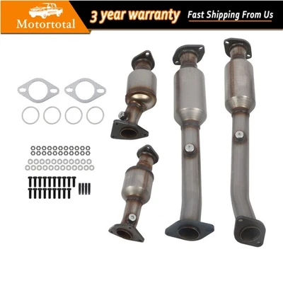 4× Catalytic Converter for 2005-2012 Nissan Frontier Xterra Pathfinder V6 4.0L - Image 1 of 4