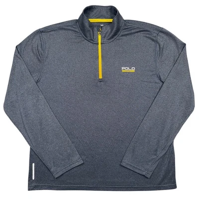 Polo Sport Pulôver Masculino Grande Desempenho Quarto Zíper Thermovent Leve - Imagem 1 de 4