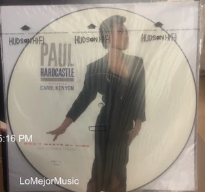 Very Good LP Record No longer Made Picture Disc Paul Hardcastle Don’t Waste My T - Picture 1 of 2