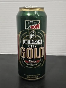 Mountain Dew Johnson City Gold Vintage 2013 ungeöffnete Dose Denver Market Dew Brew - Bild 1 von 8