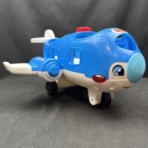 Little People Fisher-Price AirPlane Lights & Sounds 12in Preschool Play, Works! - Picture 1 of 21
