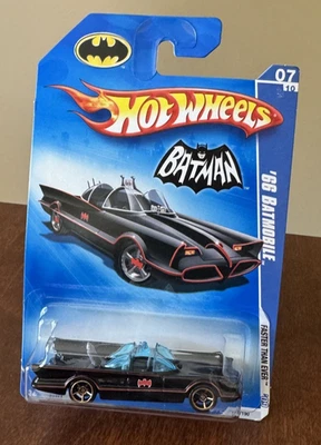 HOTWHEELS '66 БЭТМОБИЛЬ БЫСТРЕЕ, ЧЕМ КОГДА-ЛИБО '09 NRFP - Изображение 1 из 4
