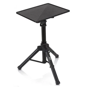 Support/riser pour ordinateur portable Pyle 8 pouces-46 pouces, étagère en métal et ABS, hauteur réglable - Photo 1/7
