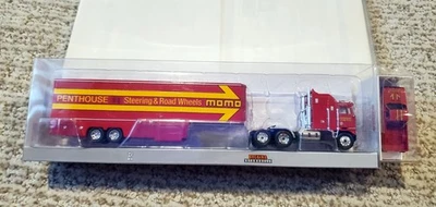 Brekina H0  1/87 scale  Kenworth K100 Aerodyne , VW Caddy MOMO - Image 1 of 2