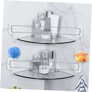 【2025 New】 Adjustable 7.8-13.5 inch Rv Shower Corner Storage 7.8 to 13.5 inches - Picture 1 of 7