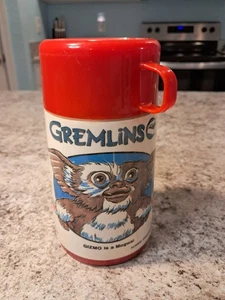 1984 Gremlins Thermos for Metal Lunch Box * Vintage * Lunchbox Bottle - Picture 1 of 4