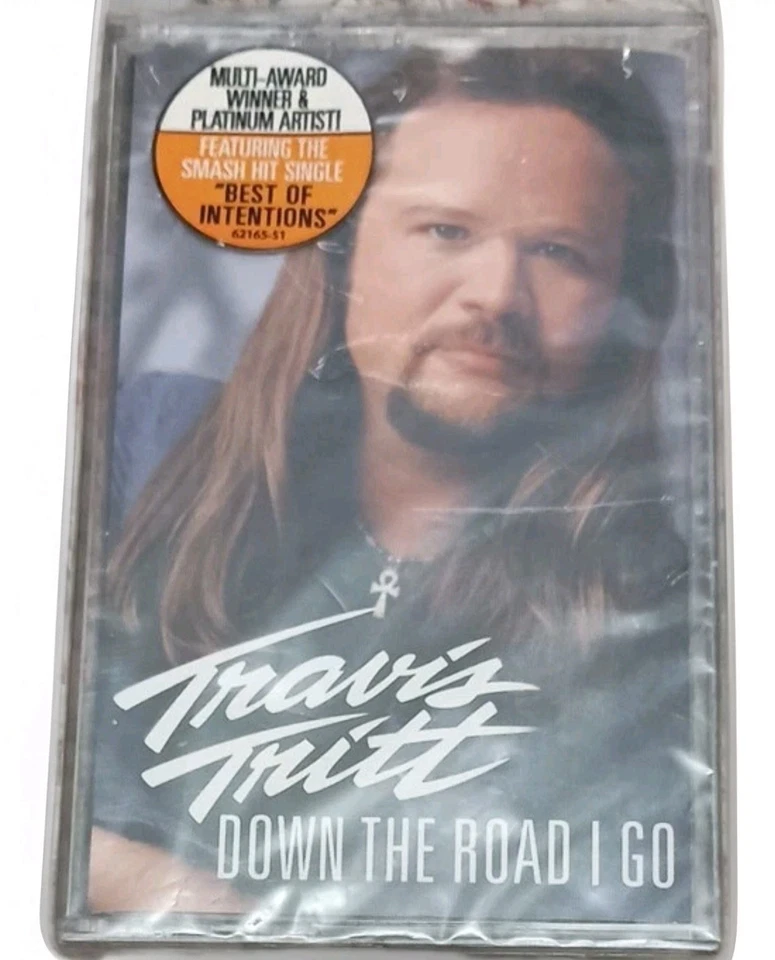 Down the Road I Go by Travis Tritt (Cassette, Oct-2000, 2 Discs, Columbia (USA))