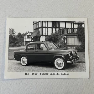Singer 1600 Gazelle Saloon Car Factory Pressefoto Foto 1961 1962 - Bild 1 von 5