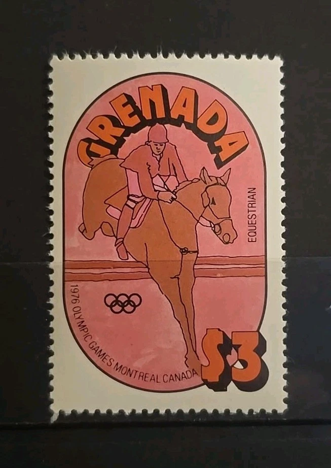 Grenada High Value Scott 738 Equestrian Montreal Summer Olympics 1976 VF MNH - Image 1 of 1