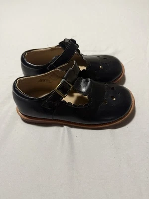 Negro FELIX & FLORA Cierre Ajustable Cuero MARY JANE Niñas Talla 18.5 CM   Foto 1 de 4