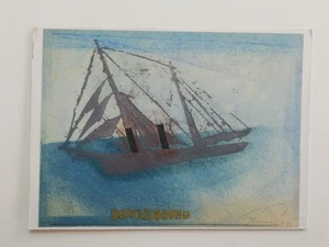 KEITH PURSER LINOCUT DOVERBOUND XMAS 2011 EX ERIC WATSON COLLECTION - Picture 1 of 11