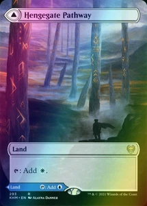 x1 Hengegate Pathway // Mistgate KHM MTG 293 FOIL BORDERLESS RARE M/NM 1x - Bild 1 von 1