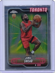 2024 Topps Chrome - Jamal Shead (RC) #174 Toronto Raptors - Picture 1 of 2