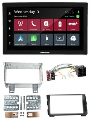 Blaupunkt DAB Bluetooth USB MP3 2DIN Autoradio für Kia Ceed 09-12 proCeed 11-13 - Bild 1 von 4