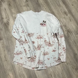 Disney Mademoiselle Minnie Mouse Spirit Jersey Oh La La Epcot World Showcase L - Picture 1 of 6