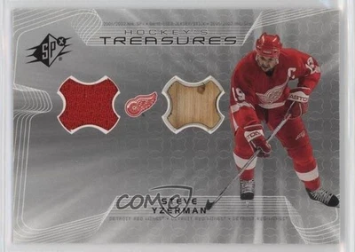 2001-02 SPx Hockey's Treasures Steve Yzerman #HT-SY HOF - Image 1 of 2