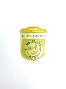 Prendedor insignia guardabosques junior del Gran Cañón recuerdo parques nacionales vintage - Imagen 1 de 5