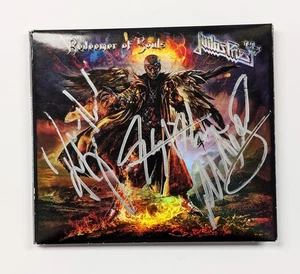 JUDAS PRIEST ERLÖSER DER SEELEN DELUXE 2-CD HANDSIGNIERT~HALFORD~TIPTON~FAULKNER - Bild 1 von 6