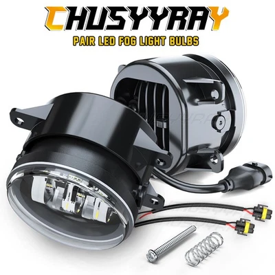 Par para Mitsubishi Montero Sport 2000 2001-2004 LH&RH para-choque dianteiro farol de neblina - Imagem 1 de 4