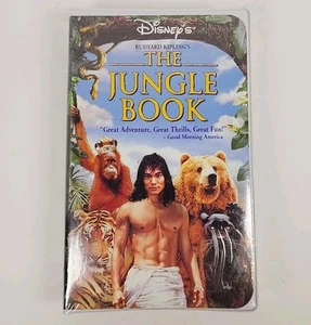 Disney's The Jungle Book (VHS, 1995) New, Factory Sealed Live Action Movie - Imagen 1 de 6