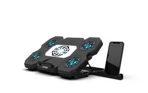 INCA INC-614GMS Gaming Notebook Laptop Cooler with Phone Holder - Afbeelding 1 van 9