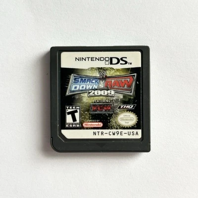 WWE Wrestling SmackDown vs. Raw 2009 Nintendo DS, Cartridge Only, TESTED - Image 1 of 3