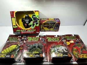 2021 Hasbro Transformers Beast Wars Re-Release Scorponok Primal Wolfang Tigatron - Picture 1 of 18