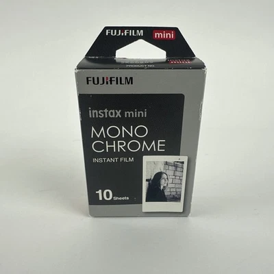 10 Prints Fujifilm instax mini B&W Monochrome Instant Film for Fuji 12, 11,9, 8 - Image 1 of 4