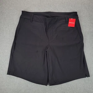 Neu mit Etikett Spanx Größe L sehr schwarze Sunshine Damenshorts 9 Zoll Schrittlänge LESEN - Bild 1 von 10