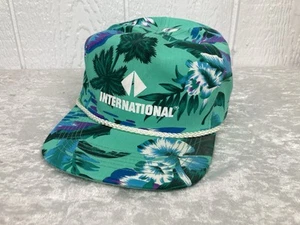 International Tractor Floral Trucker Hat Hawaiian San Sun Snapback - Picture 1 of 8
