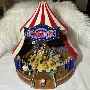 Mr. Christmas Gold Label World's Fair BIG TOP Circus (NO WORKS READ DESCRIPTION) - Picture 1 of 13