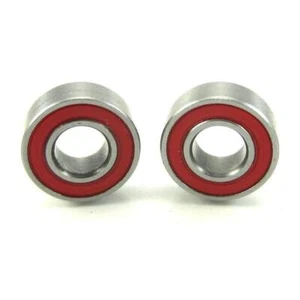 TRB RC 5x11x4 mm Präzisions-Keramikkugellager rote Gummidichtungen (2) - Bild 1 von 3