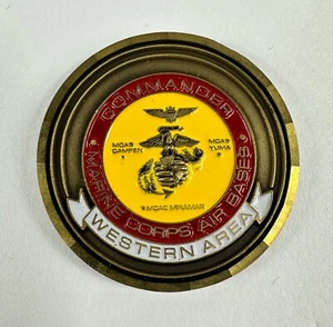 Commanding General Marine Corps Air Bases Western Area Challenge Coin - Picture 1 of 2