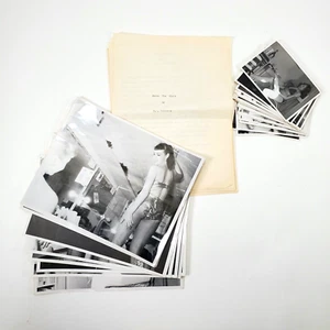Vtg 50s RARE Guthertz SF Author Story Draft, Photos of Stippers in Reno - Picture 1 of 15