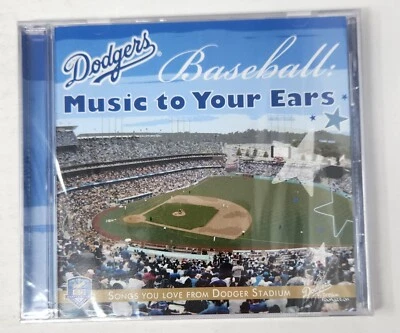 Dodgers Baseball Music To My Ears CD Dodger Stadium Songs 2008 EMI Music 50th  - Image 1 of 4