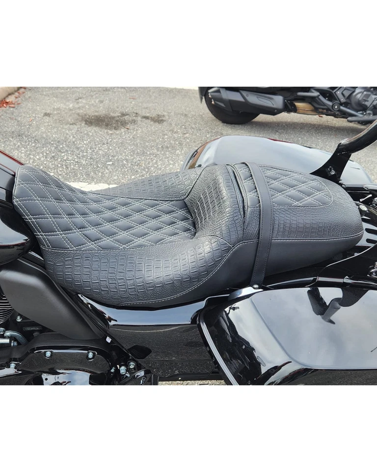 2013-2021 Harley Davidson Street/Road Glide Replacement Seat Cover - Image 1 of 4