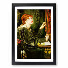 Veronica Veronese By Dante Gabriel Rossetti Wall Art Print Framed Canvas Picture