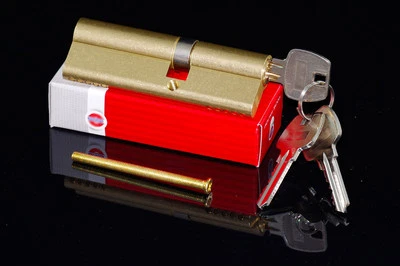 Cylinder lock all lengths, from 3 keys door lock locking cylinder cylinder - Image 1 of 4