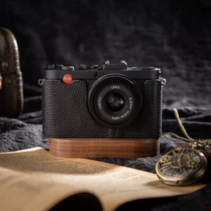 For Leica X-E Typ 102 X2 X1 Black Real Leather Half Camera Case bag cover - Picture 1 of 6