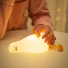 Dimmable Night Light Silicone Nursery Nightlight Gift Squishy LED Lamp