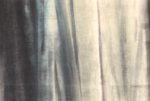 ROMO Lumiere Solent Linen Grey Green Remnant New - Picture 1 of 1