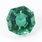 GIE Certified 13.35 Ct AA Natural Top Colombian Green Emerald Cut Loose Gemstone