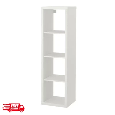 IKEA Kallax Bücherregal Regal 42x39x147 Aufbewahrung Wandregal Raumteiler WIESS - Bild 1 von 4